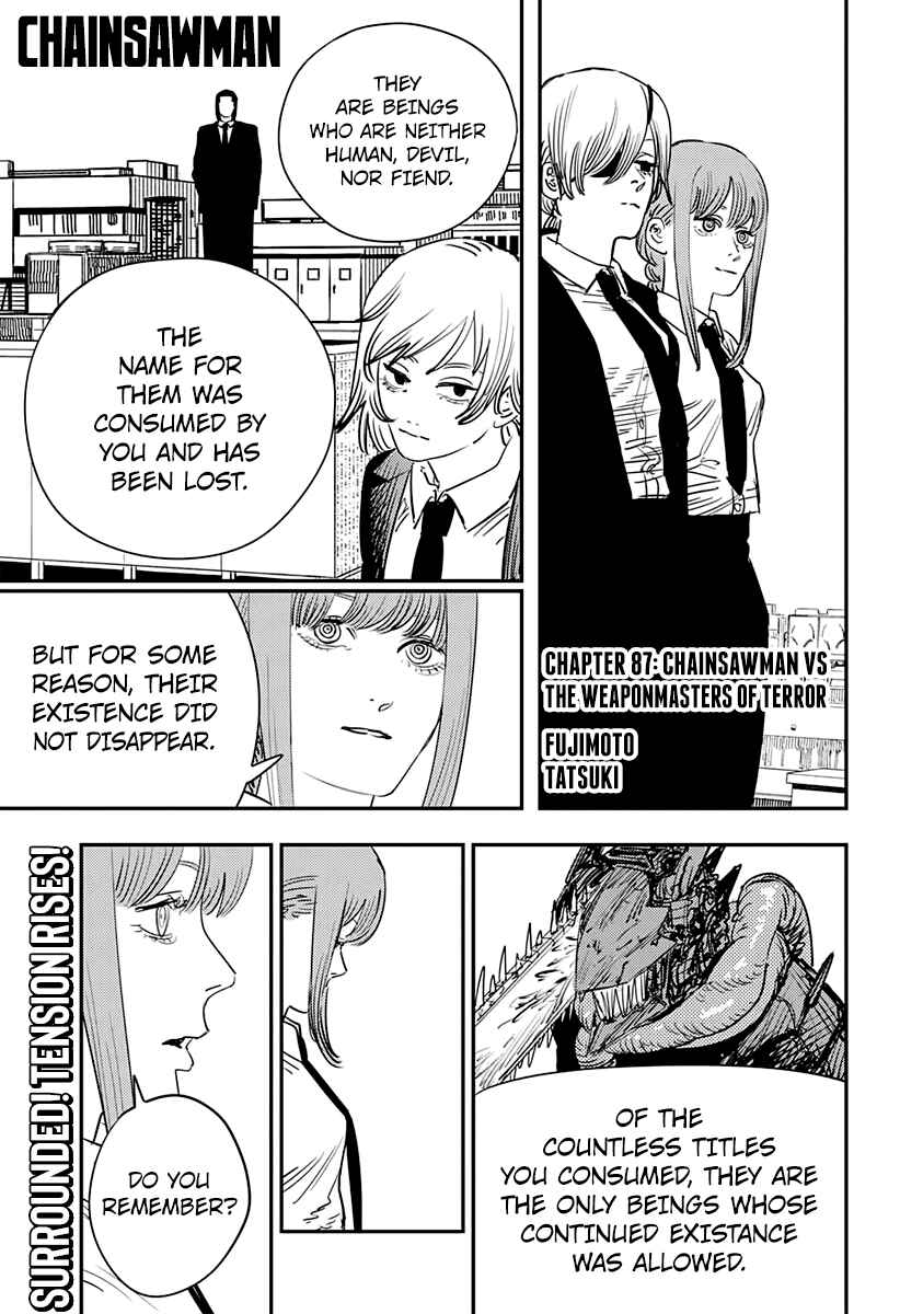 Page 1 Chapter 87 Chainsaw Man