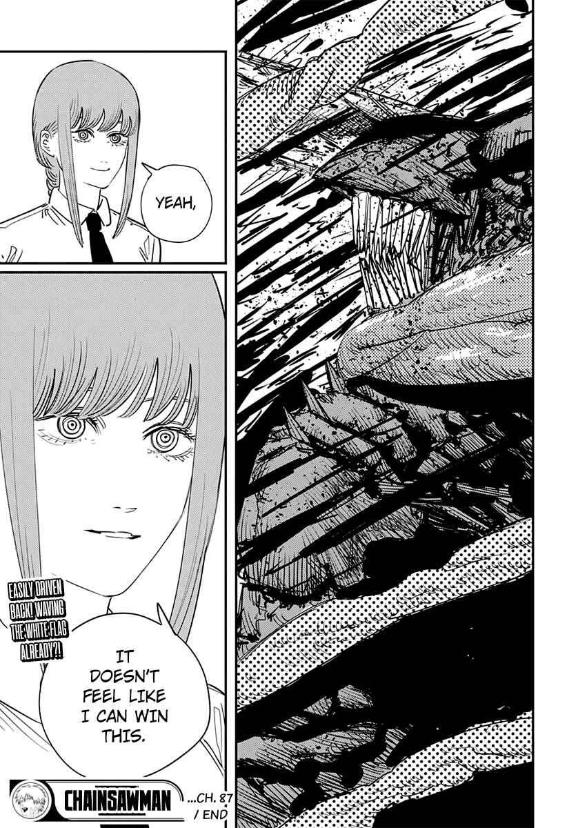 Page 18 Chapter 87 Chainsaw Man