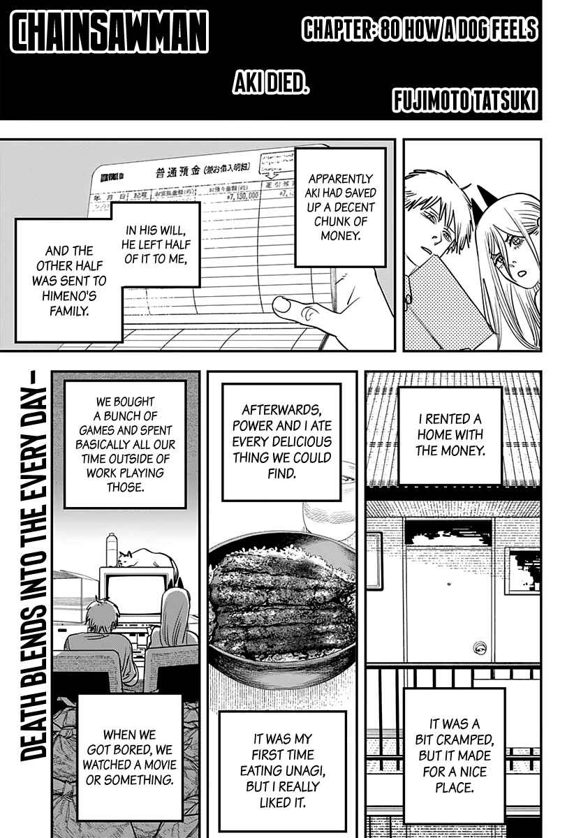 Page 1 Chapter 80 Chainsaw Man