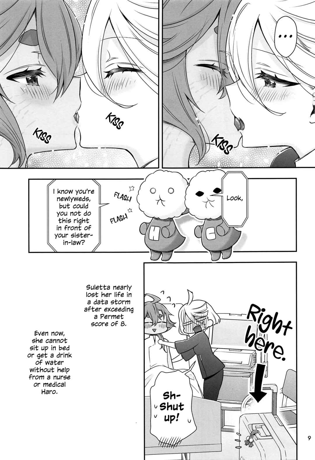 Page 8 Chapter Unknown_1875 Mobile Suit Gundam: The Witch from Mercury - Shukufuku no Hi (Doujinshi)