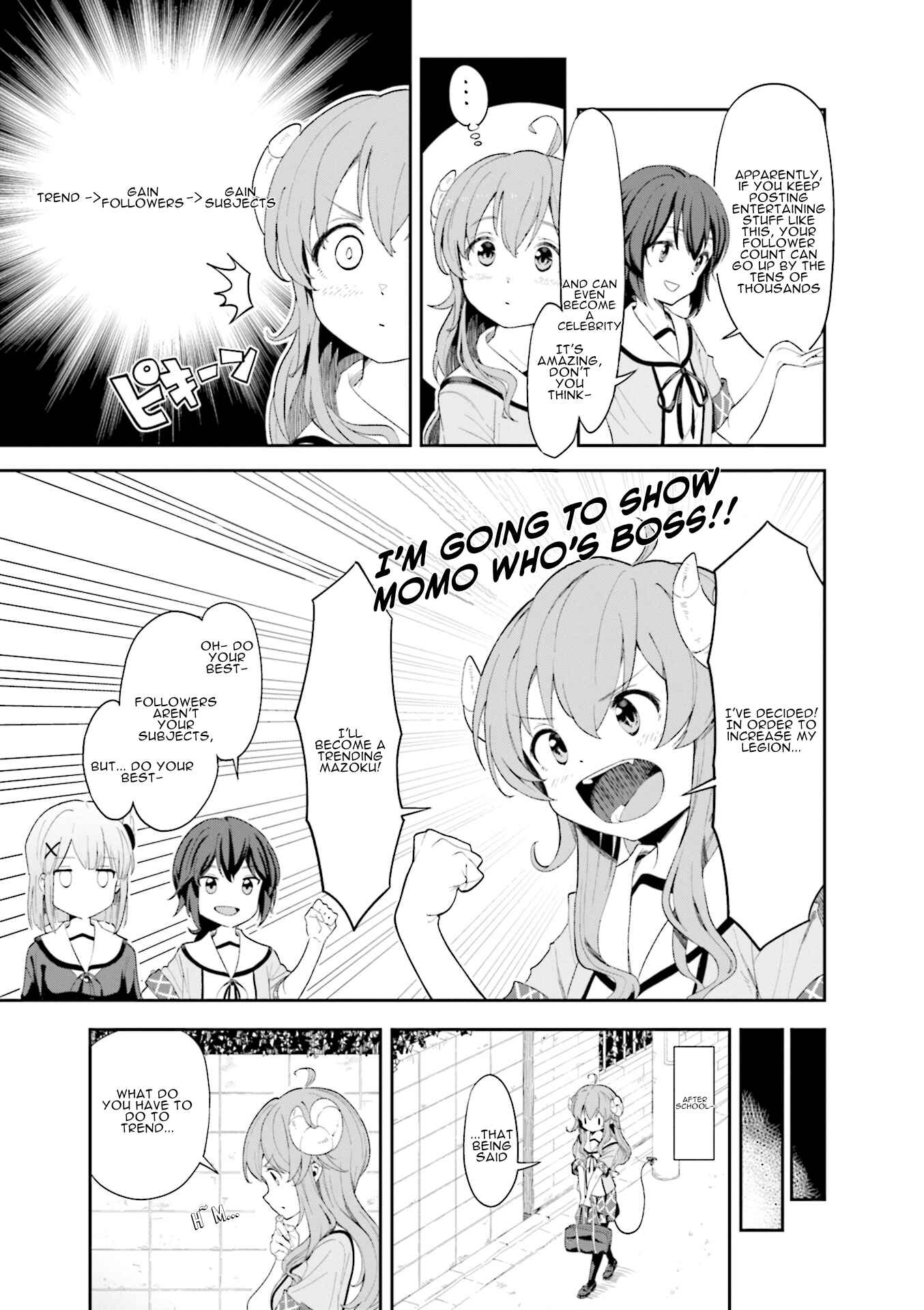Page 3 Chapter 8 Machikado Mazoku Anthology Comic