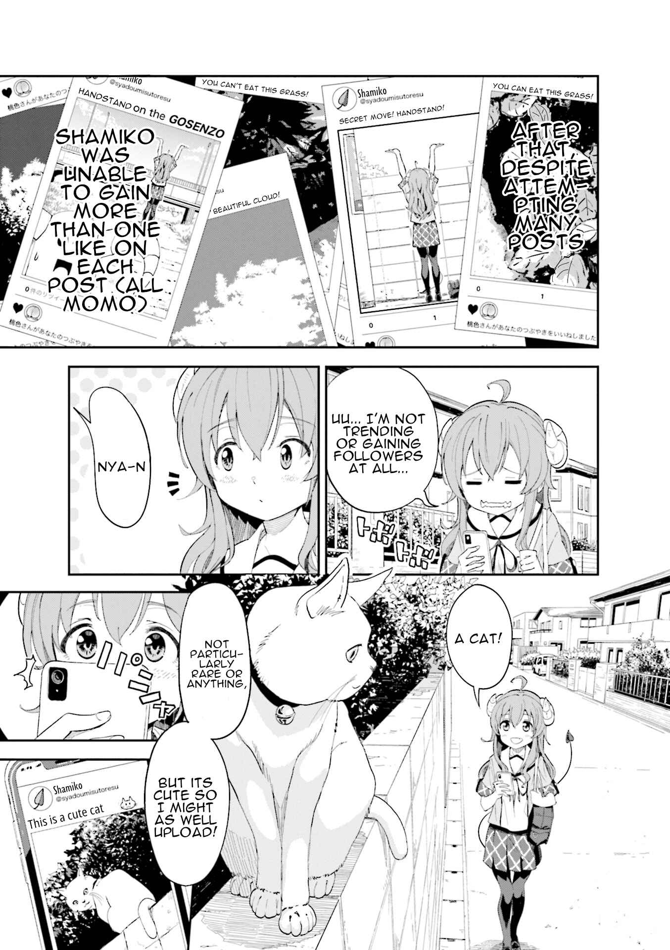 Page 7 Chapter 8 Machikado Mazoku Anthology Comic
