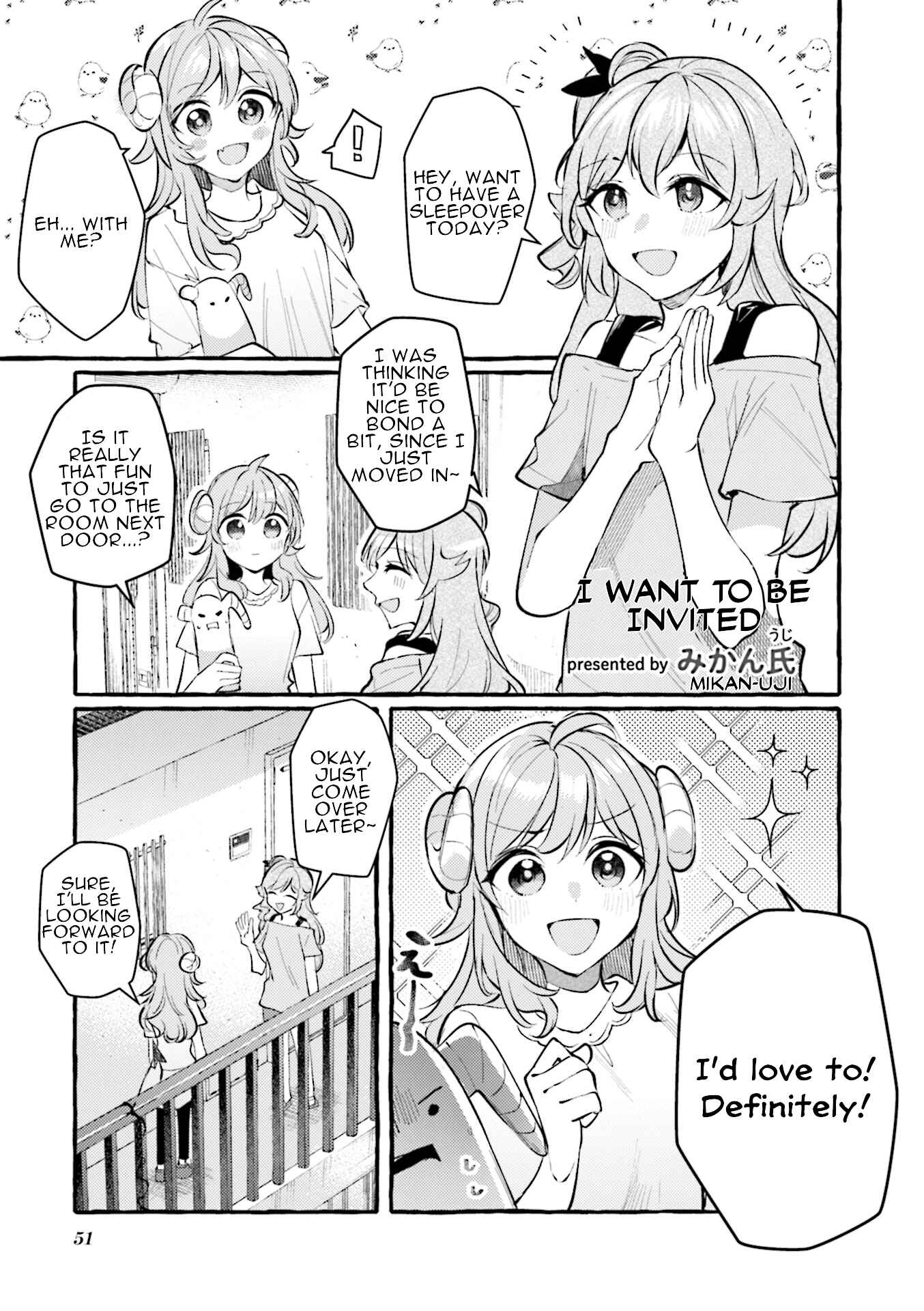 Page 1 Chapter 5 Machikado Mazoku Anthology Comic