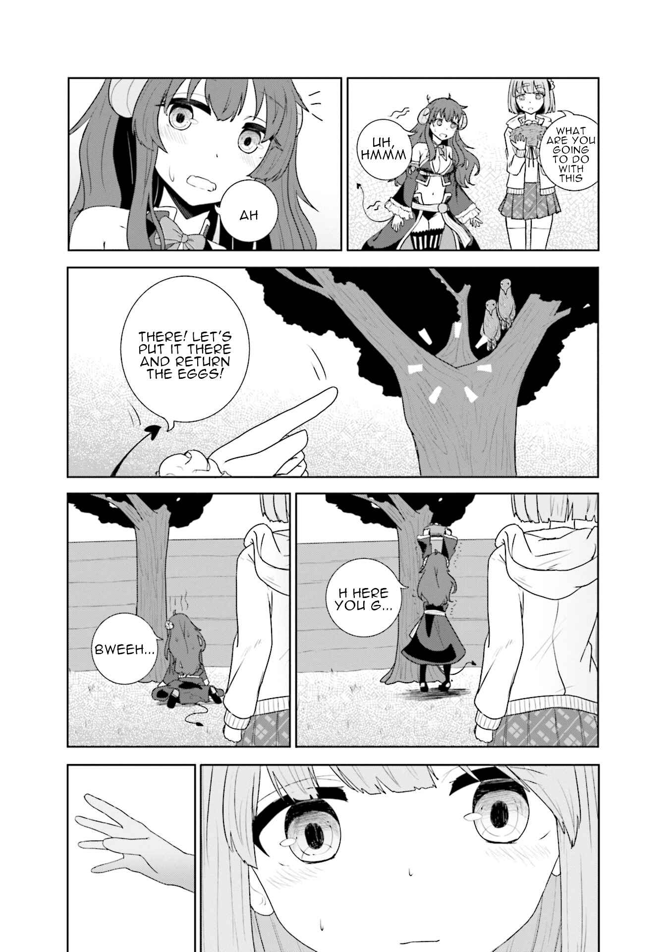 Page 7 Chapter 4 Machikado Mazoku Anthology Comic