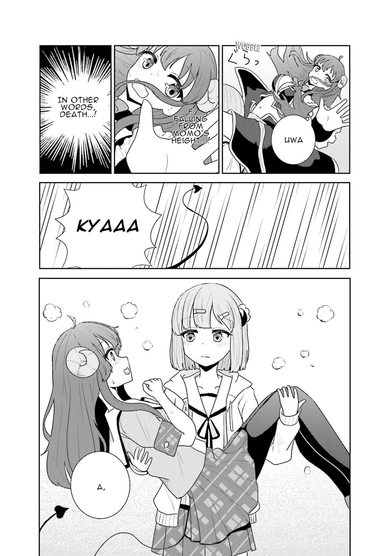 Page 9 Chapter 4 Machikado Mazoku Anthology Comic