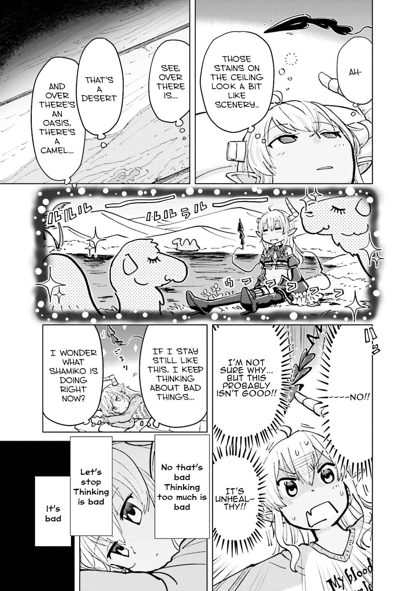 Page 7 Chapter 10 Machikado Mazoku Anthology Comic