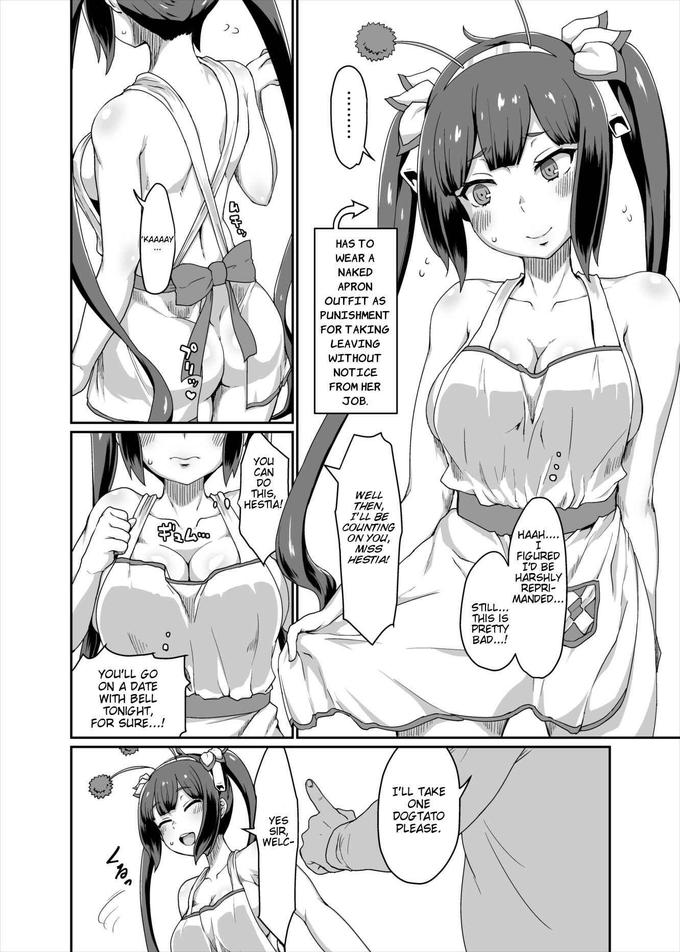 Page 17 Chapter Unknown_484e Dungeon ni Deai o Motomeru no wa Machigatteiru Darou ka - GoddessLife Hestia Hen (Doujinshi)