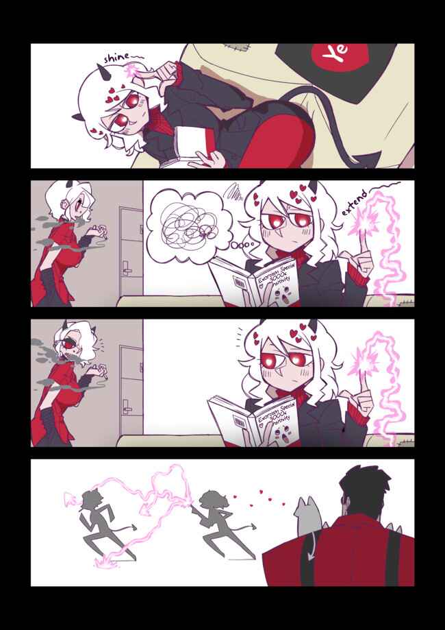 Page 4 Chapter 4 Helltaker 4-koma