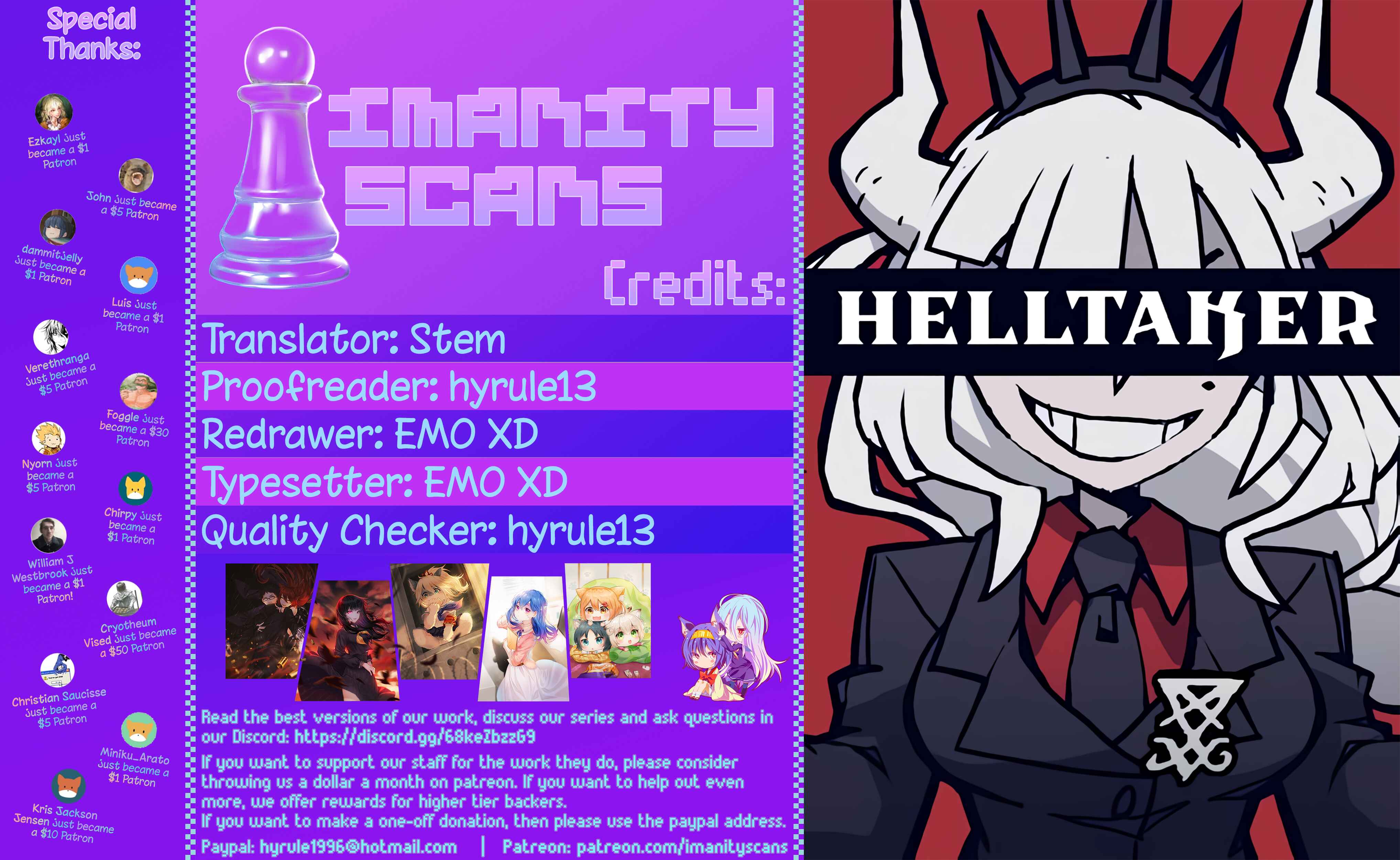 Page 1 Chapter 6 Helltaker 4-koma