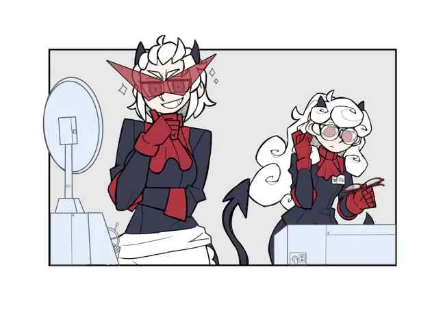 Page 11 Chapter 6 Helltaker 4-koma