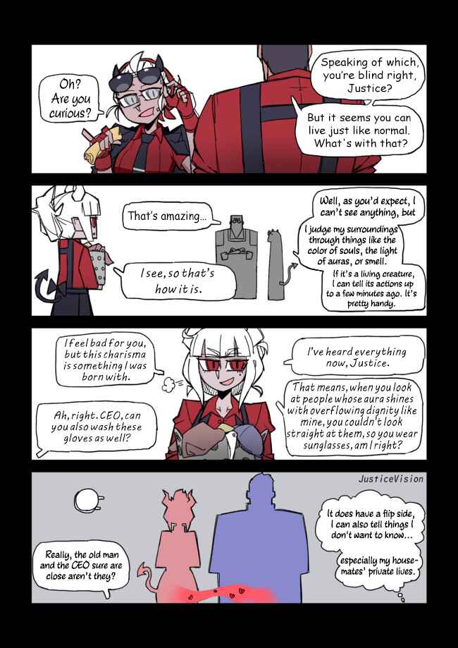 Page 4 Chapter 2 Helltaker 4-koma
