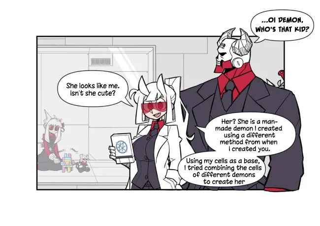 Page 4 Chapter 5 Helltaker 4-koma