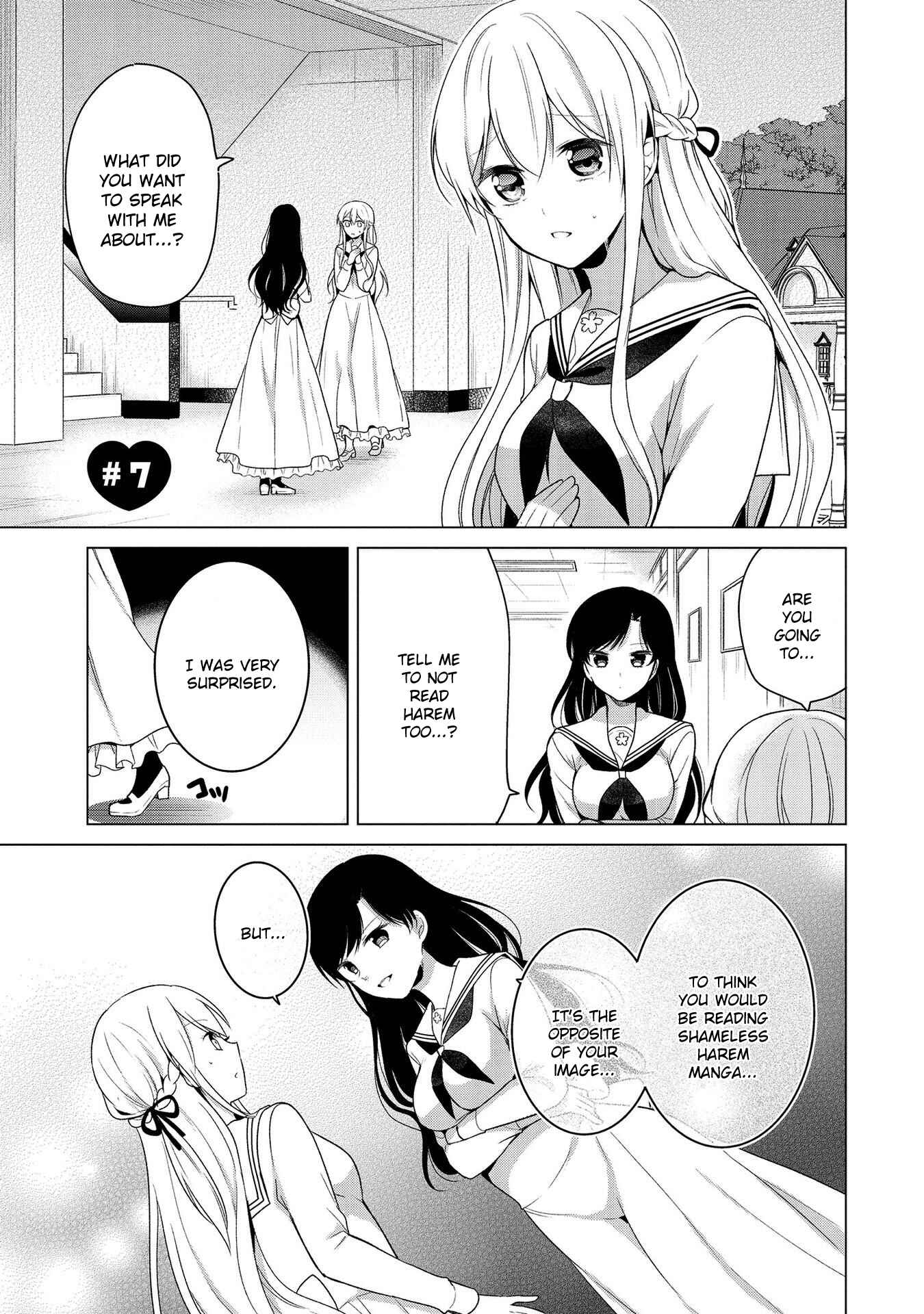 Page 1 Chapter 7 Ojou-sama wa Love Come no Shujinkou ni naritai!