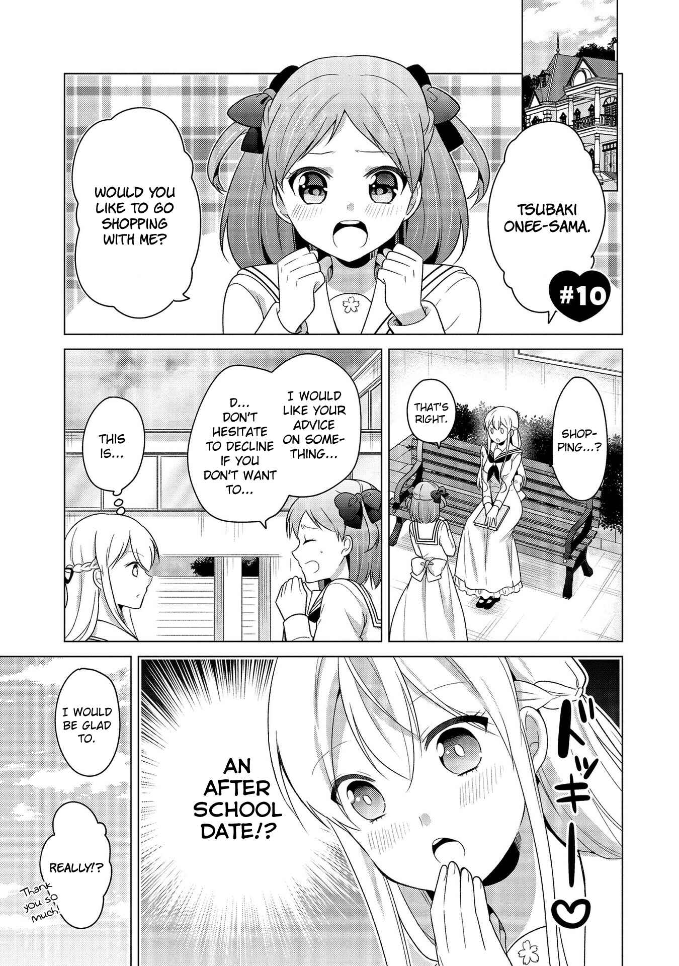 Page 1 Chapter 10 Ojou-sama wa Love Come no Shujinkou ni naritai!