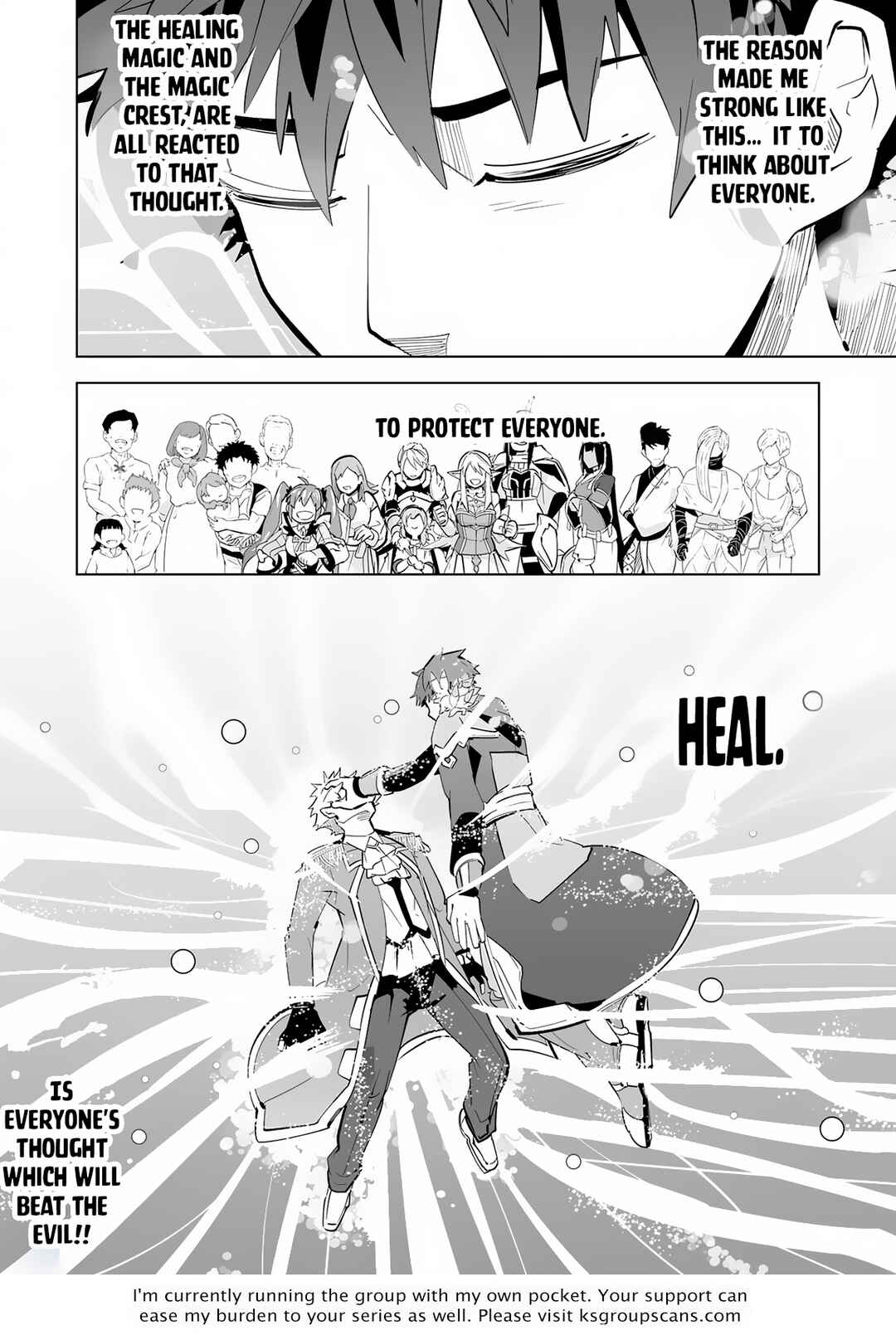 Page 37 Chapter 21 S-Rank Party wo Munou da to Tsuihousareta kedo, Kantei to Chiyu Mahou de Nariagari Musou