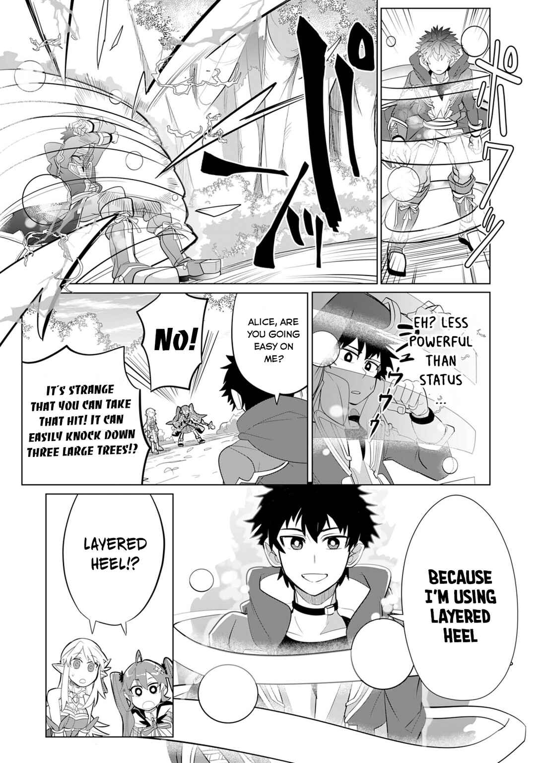 Page 12 Chapter 4 S-Rank Party wo Munou da to Tsuihousareta kedo, Kantei to Chiyu Mahou de Nariagari Musou