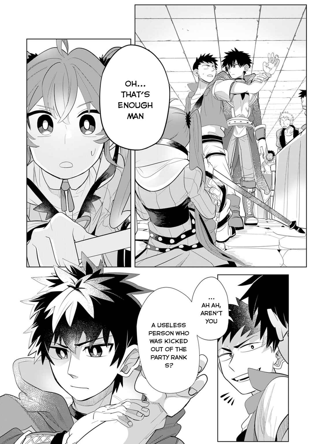 Page 3 Chapter 4 S-Rank Party wo Munou da to Tsuihousareta kedo, Kantei to Chiyu Mahou de Nariagari Musou
