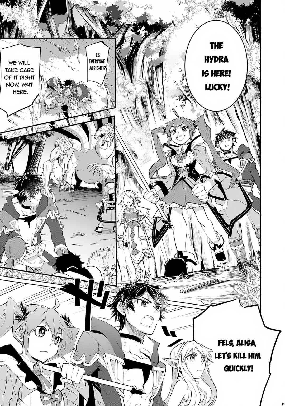 Page 12 Chapter 15 S-Rank Party wo Munou da to Tsuihousareta kedo, Kantei to Chiyu Mahou de Nariagari Musou