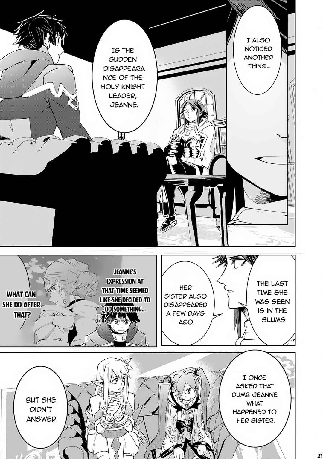 Page 32 Chapter 15 S-Rank Party wo Munou da to Tsuihousareta kedo, Kantei to Chiyu Mahou de Nariagari Musou