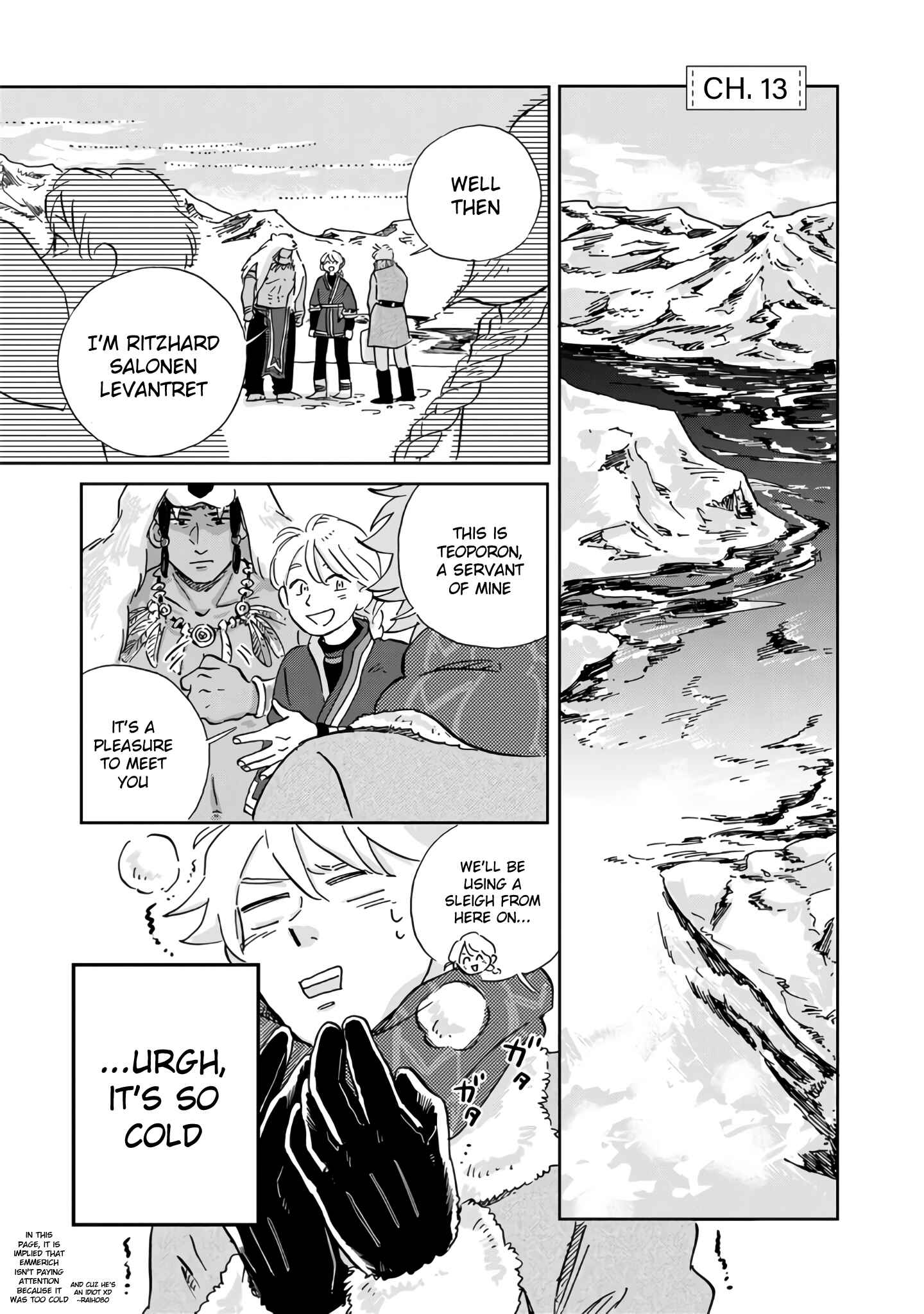 Page 2 Chapter 13 Hokuo Kizoku to Moukinzuma no Yukiguni Karigurashi