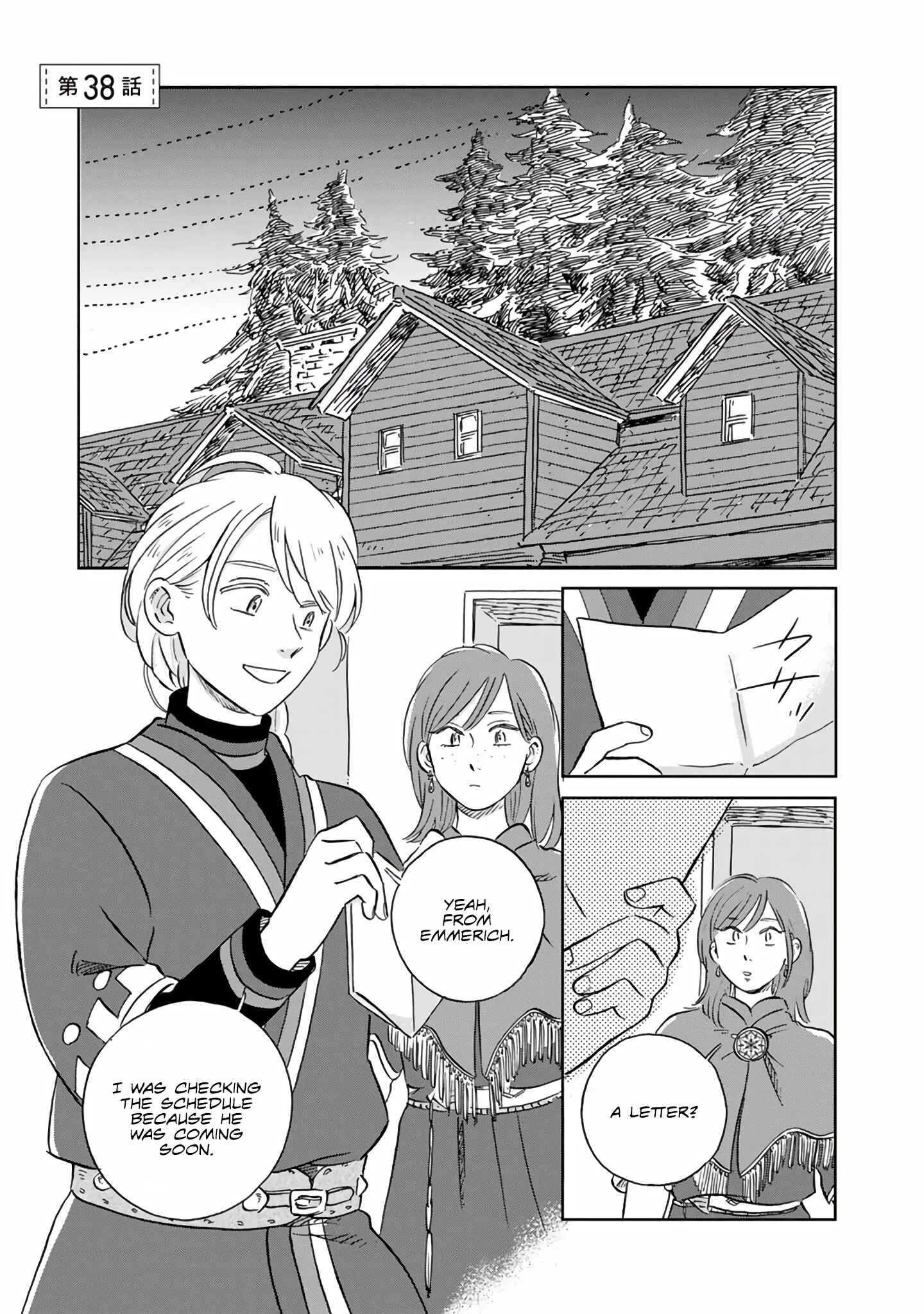 Page 1 Chapter 38 Hokuo Kizoku to Moukinzuma no Yukiguni Karigurashi