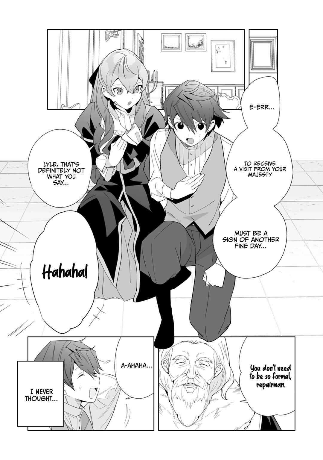 Page 7 Chapter 5 Tsuihousareta Moto Zatsuyou-gakari, Kikakugai no Gijutsu de Saikou no Shuuzenshi to Yobareru You ni narimashita - SSS Rank Party ya Ouzoku kara no Irai ga Tomarimasen