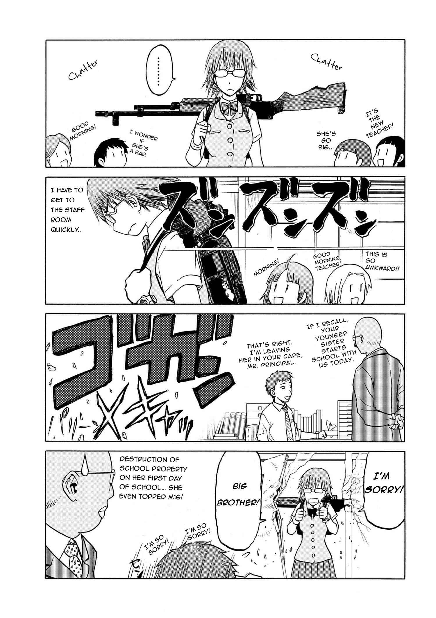 Page 5 Chapter 1 Upotte SISTERS!!