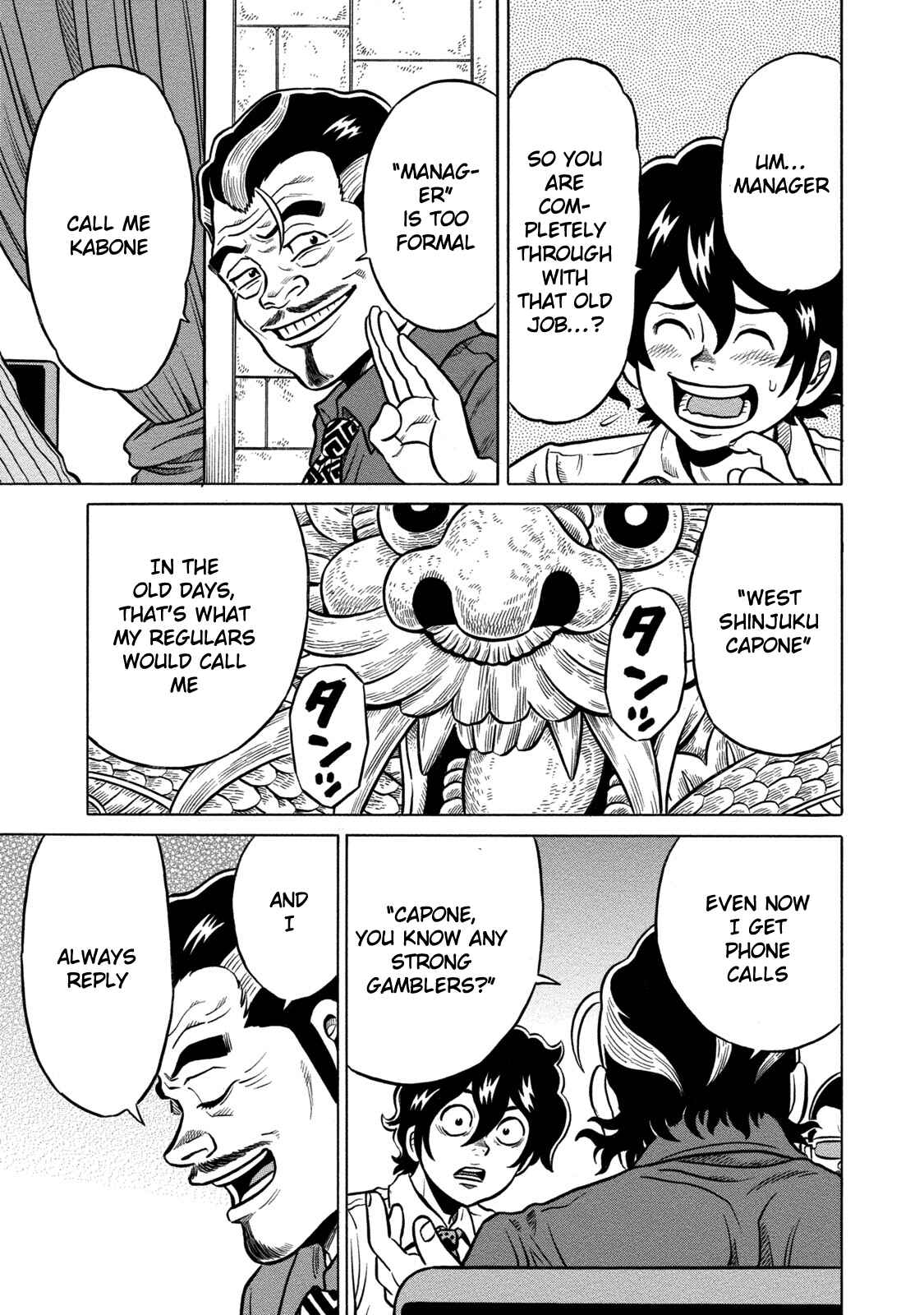 Page 12 Chapter 61 The Prodigy of Iron Calls: Kabukichou Domination Arc