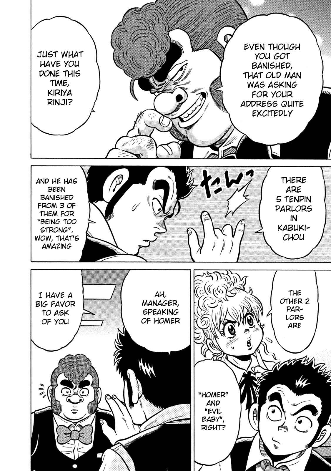 Page 8 Chapter 75 The Prodigy of Iron Calls: Kabukichou Domination Arc