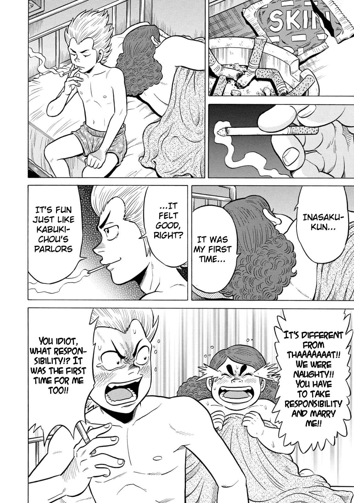 Page 14 Chapter 30 The Prodigy of Iron Calls: Kabukichou Domination Arc