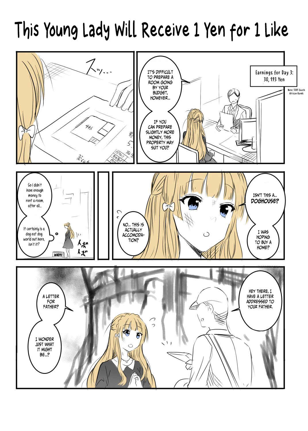 Page 1 Chapter 3 1-iine de 1-en Moraeru Ojou-sama