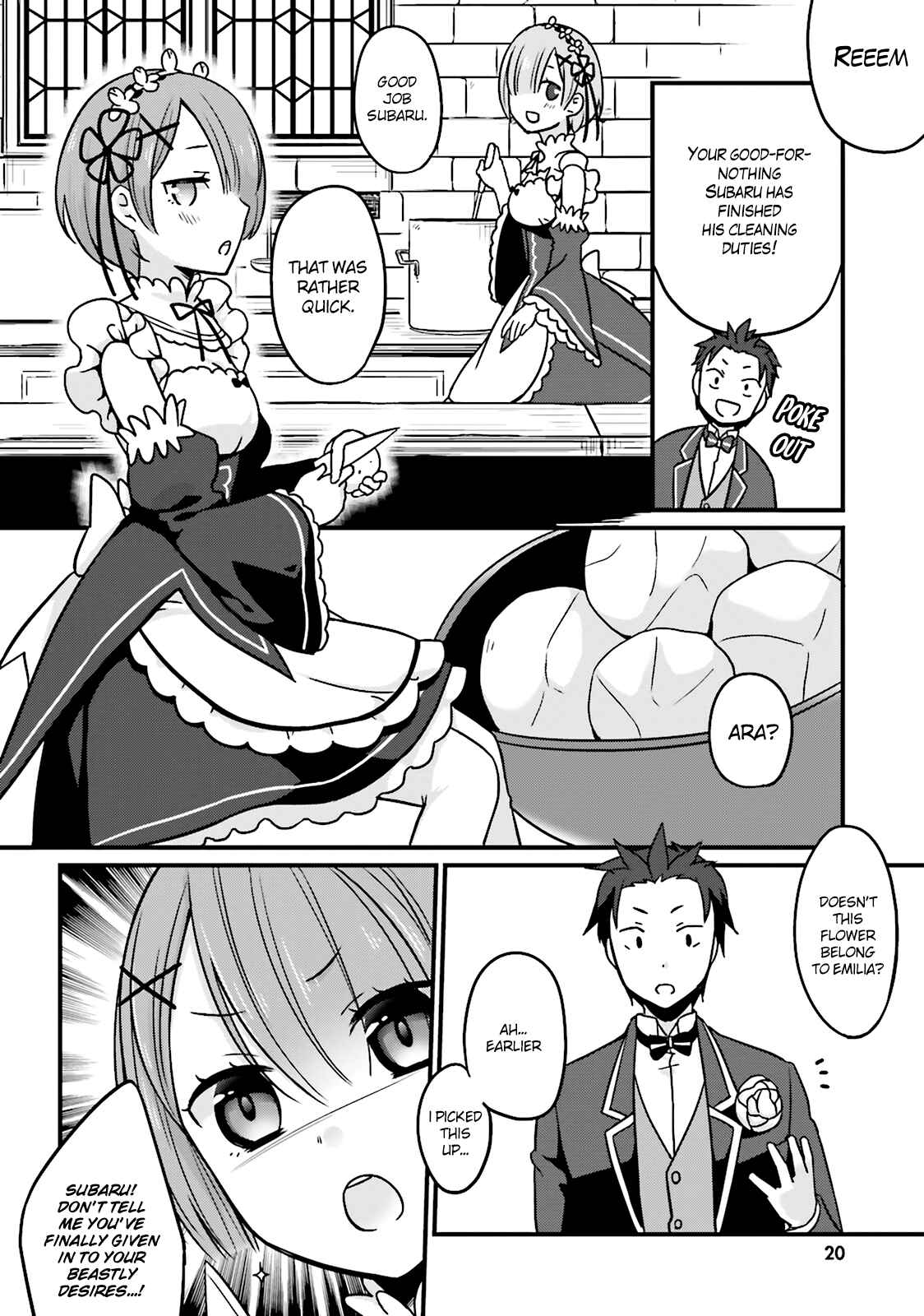 Page 3 Chapter 2 Re:Zero kara Hajimeru Isekai Seikatsu: Koushiki Anthology Comic