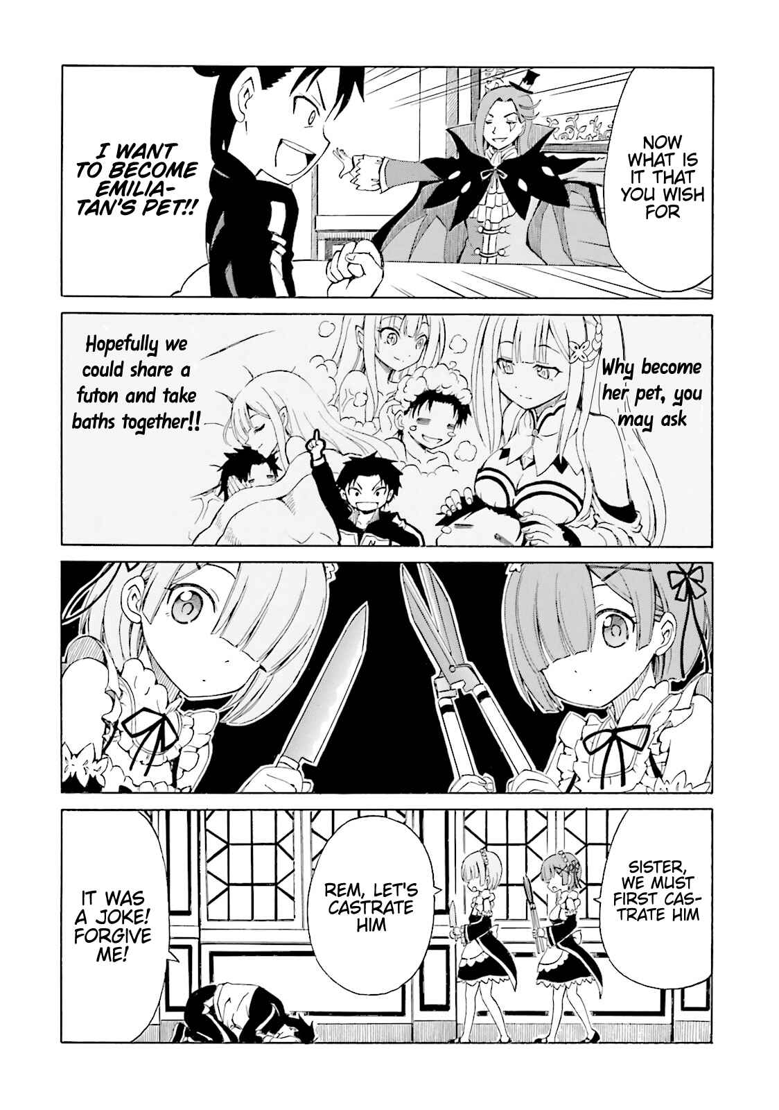 Page 10 Chapter 7 Re:Zero kara Hajimeru Isekai Seikatsu: Koushiki Anthology Comic