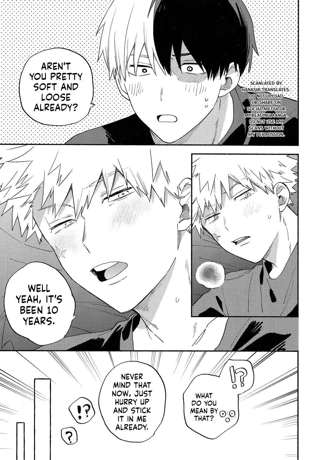 Page 37 Chapter Unknown_2495 My Hero Academia - Nanda Kanda de 10-Nen Tachimashite (Doujinshi)