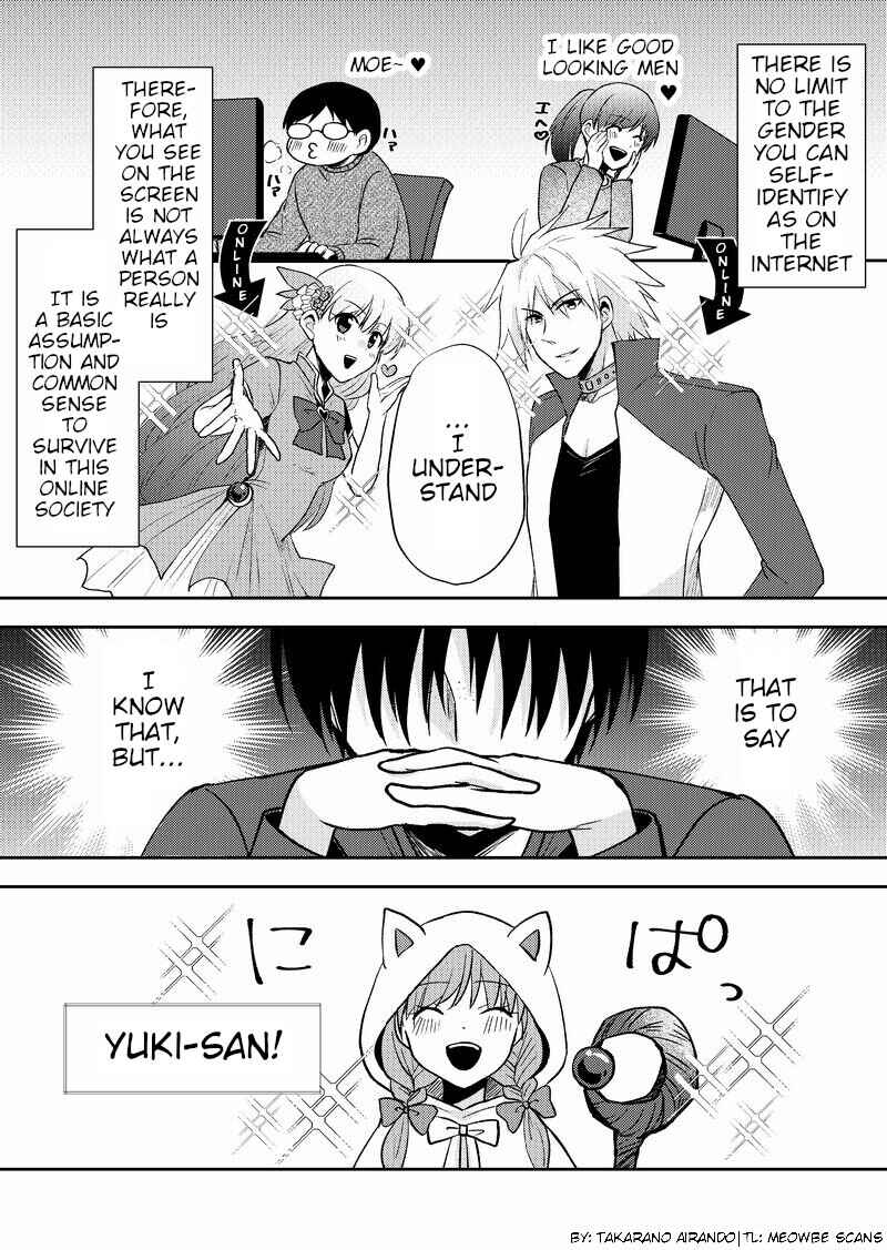 Page 1 Chapter 4 Netoge no Seibetsu wa Daitai Mitame de Damasareru