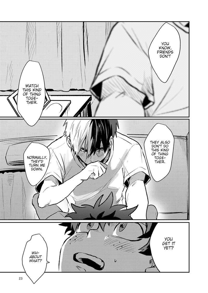 Page 21 Chapter Unknown_2633 Boku no Hero Academia - More Than Friends (Doujinshi)