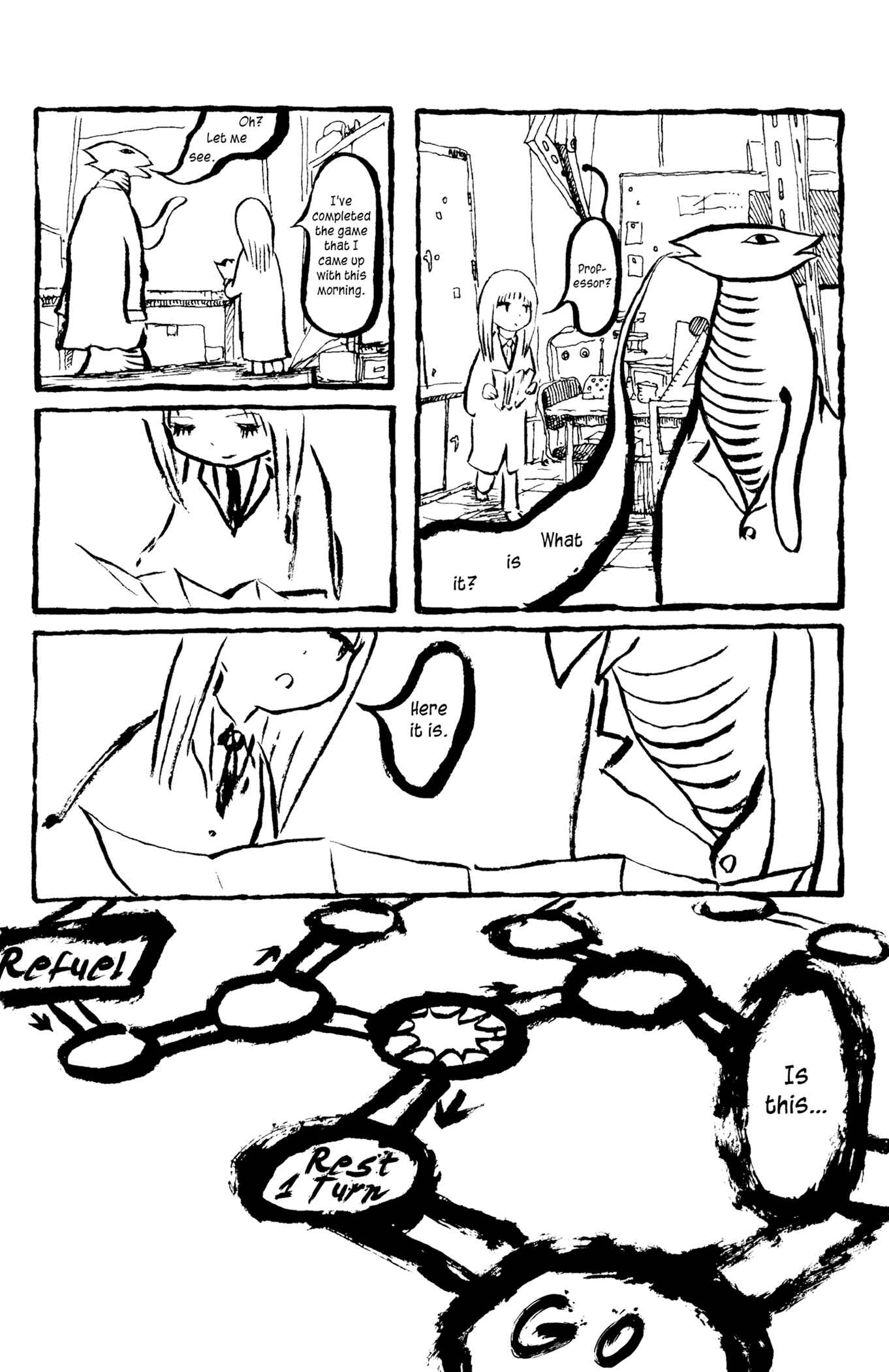 Page 1 Chapter 3 Feet Scraping Aquarium