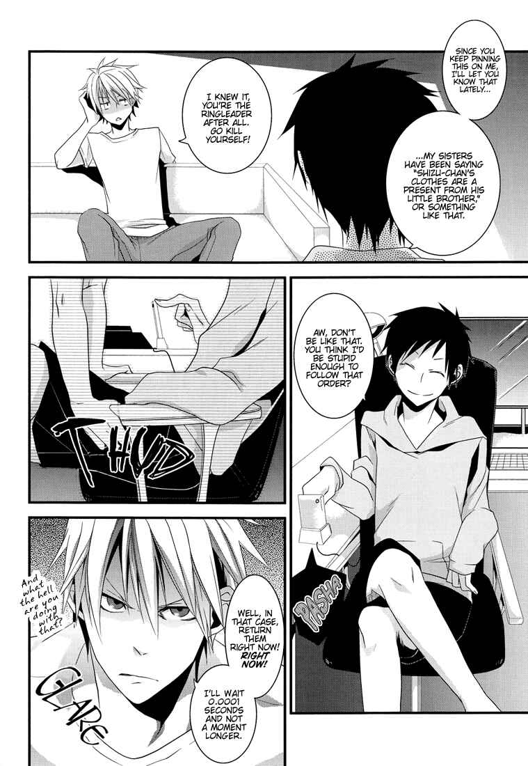 Page 14 Chapter Unknown_9ea6 Durarara!! - Parka Jersey (Doujinshi)