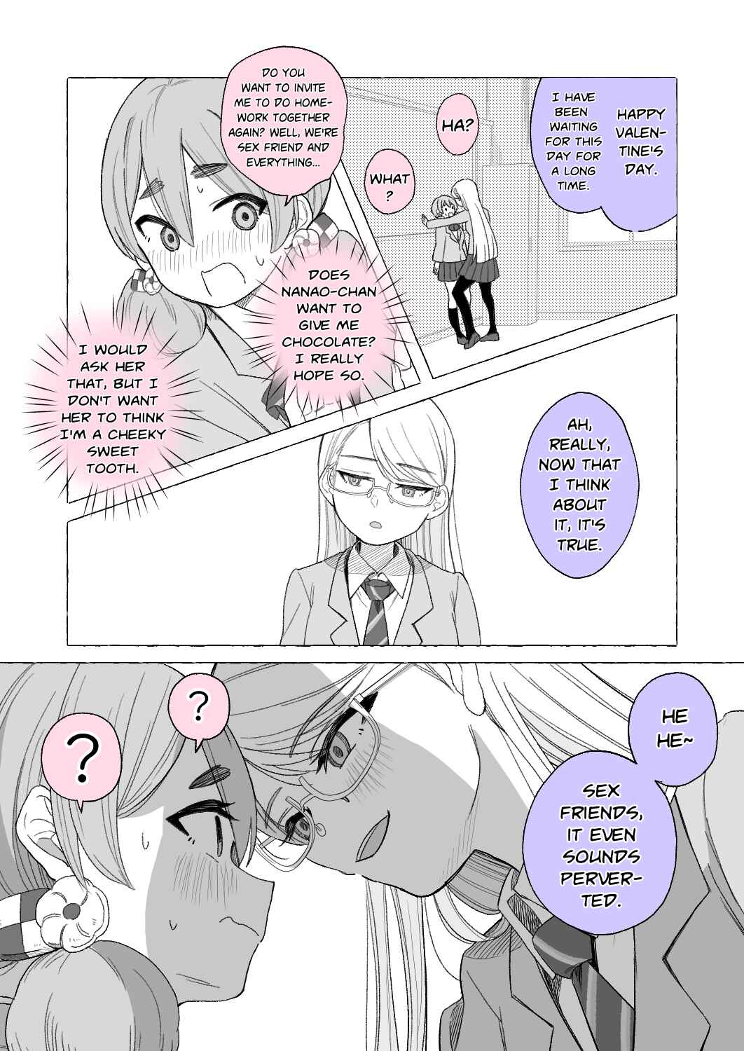 Page 1 Chapter 12 Iinchou to M-ko no Yuri