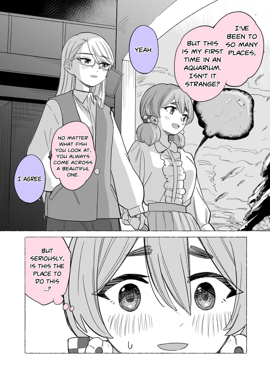 Page 1 Chapter 22 Iinchou to M-ko no Yuri