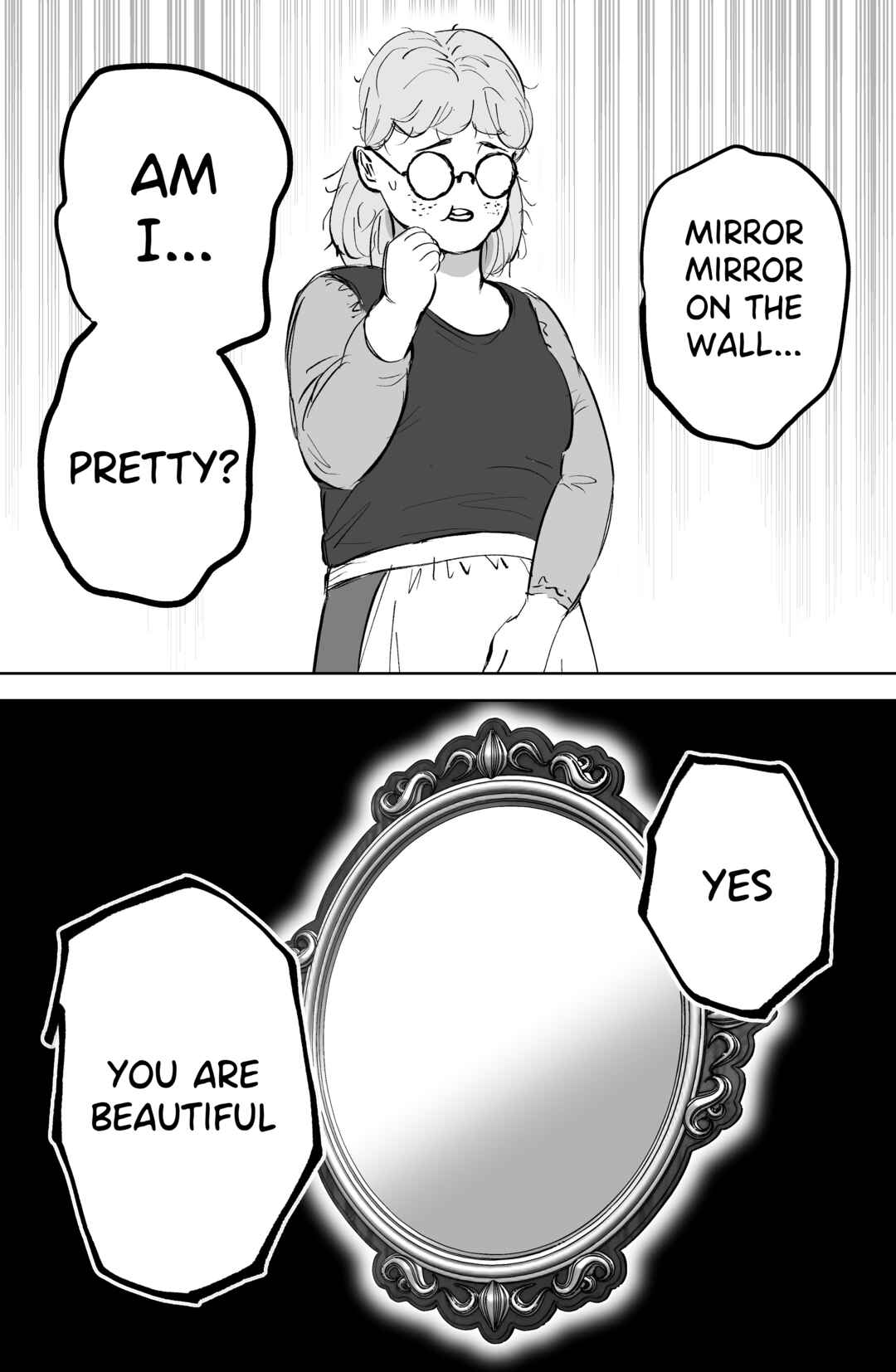 Page 1 Chapter Unknown_62d4 Shinjitsu Shika Hanasenai Kagami