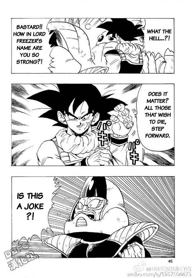 Page 45 Chapter 1 Dragon Ball - Bardock After
