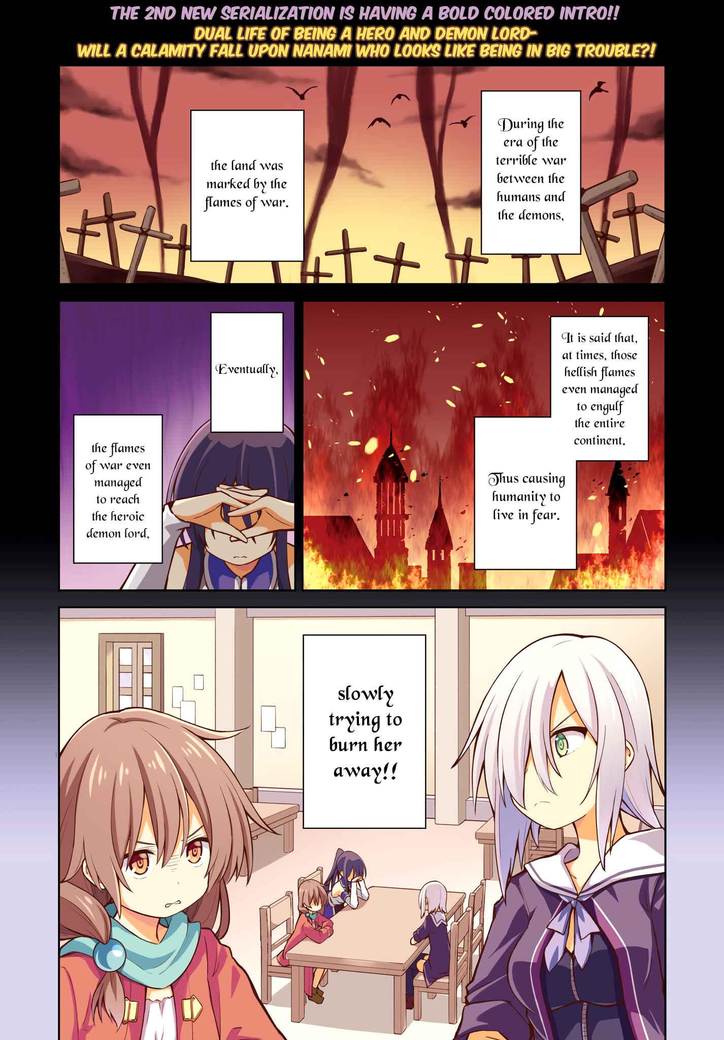 Page 1 Chapter 3 Yuusha ka Maou ka Erabasete