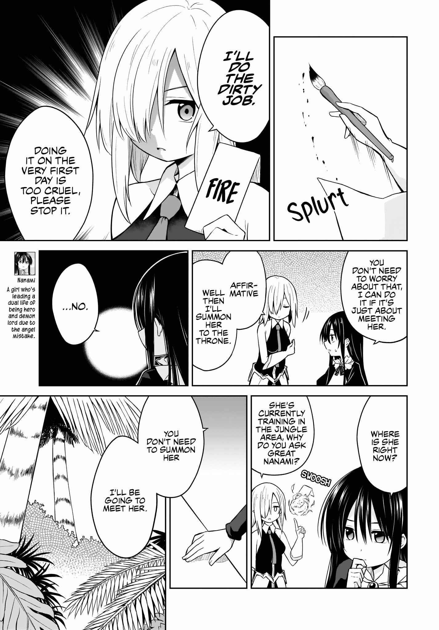 Page 4 Chapter 4 Yuusha ka Maou ka Erabasete
