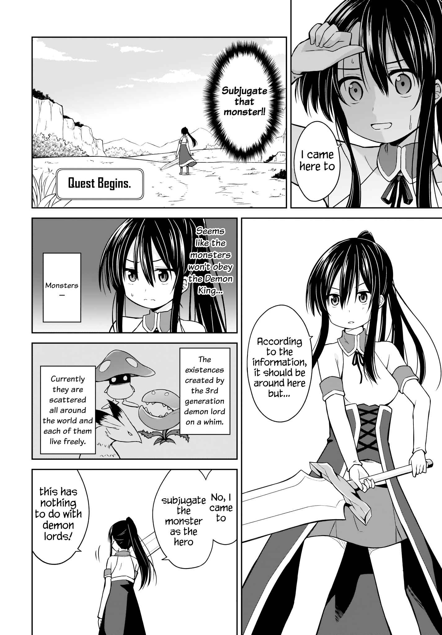 Page 6 Chapter 2 Yuusha ka Maou ka Erabasete