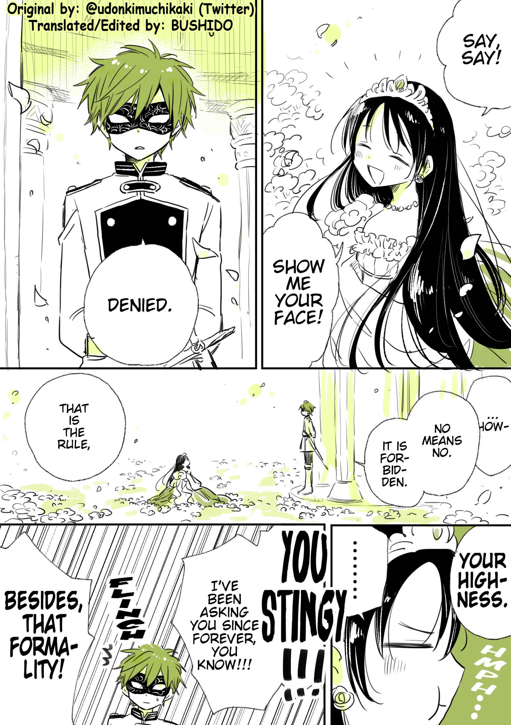 Page 1 Chapter 1 The Princess and the Masked Knight