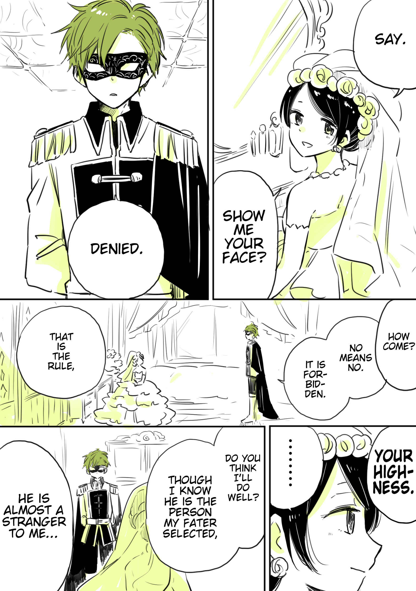 Page 1 Chapter 2 The Princess and the Masked Knight