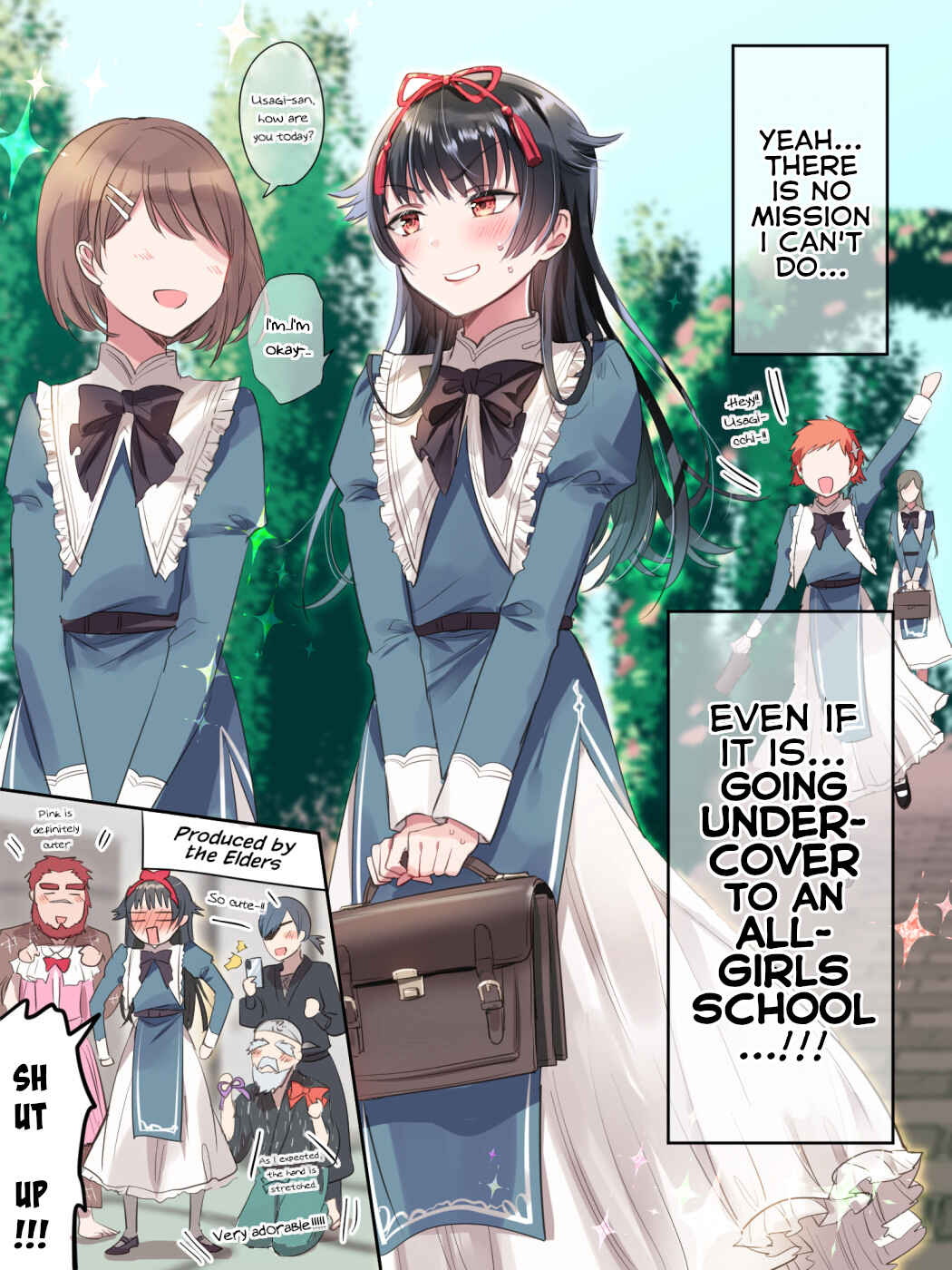 Page 2 Chapter Unknown_62ad Ichiryuu no ninjadakara jogakuin ni mo tayasuku tokekomeru ♂