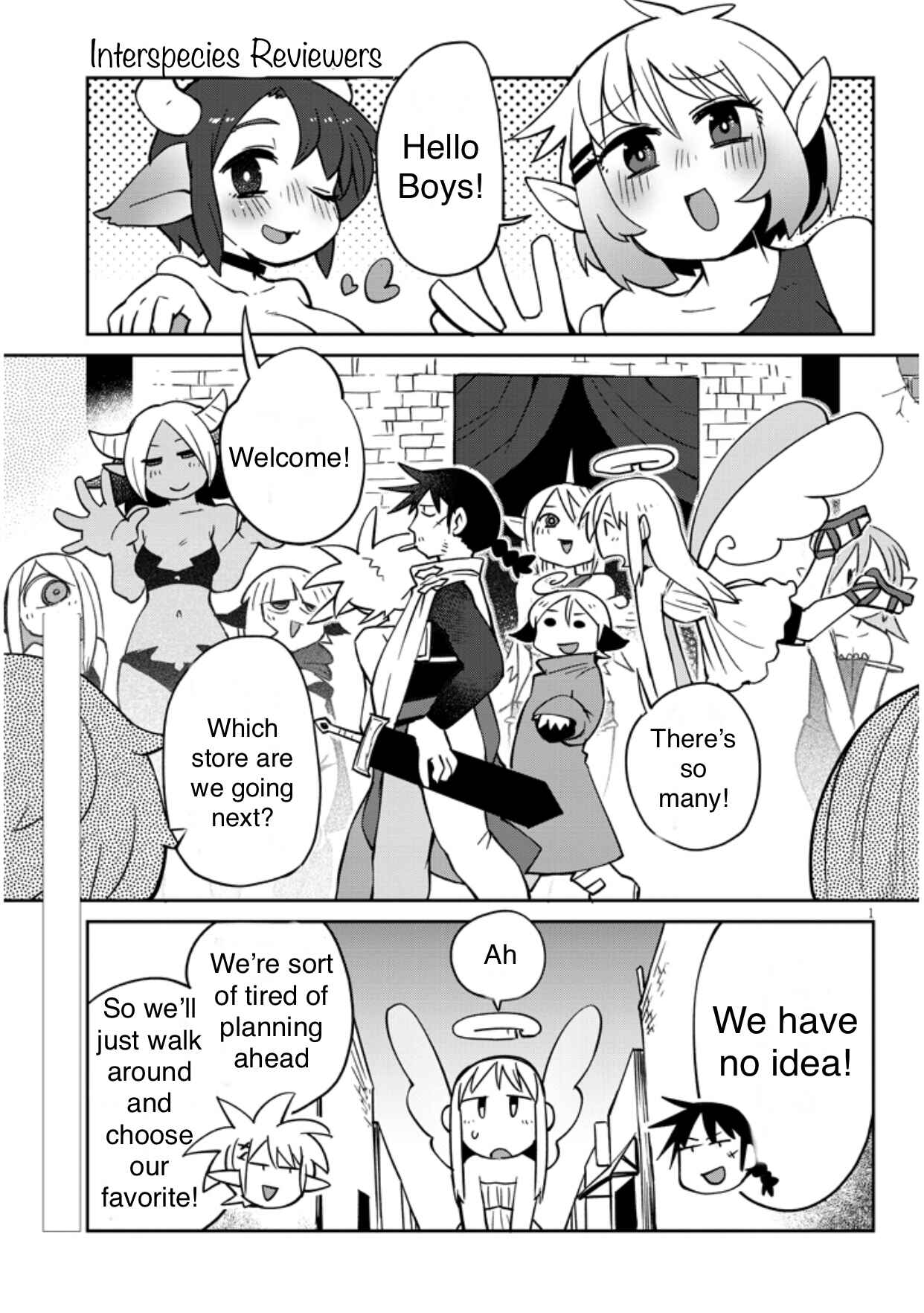 Page 1 Chapter 35 Ishuzoku Reviewers