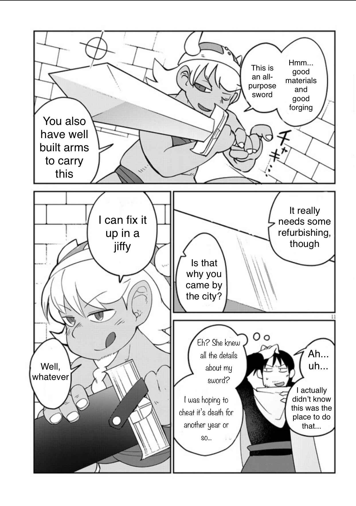 Page 11 Chapter 32 Ishuzoku Reviewers